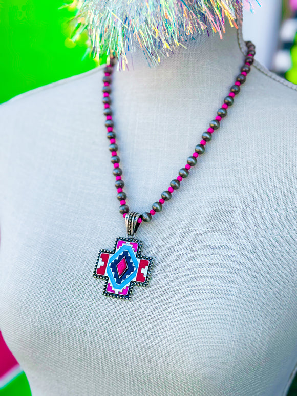 Electric Slide Necklace