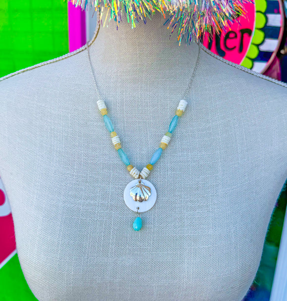See You At The Seashore Necklace Set