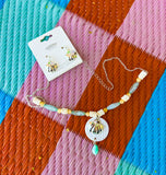 See You At The Seashore Necklace Set