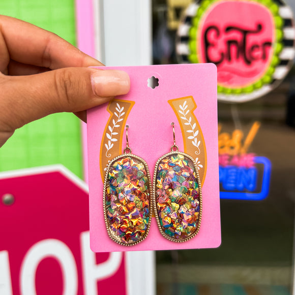 Spark Of Confetti Earrings